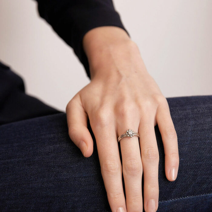 TIFFANY Diamond Flower Ring
