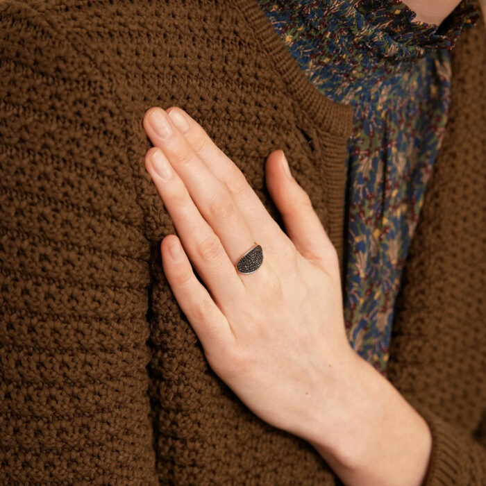 GINETTE NY Sequin Large Ring