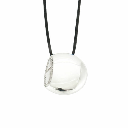 HERMÈS Diamond Pendant