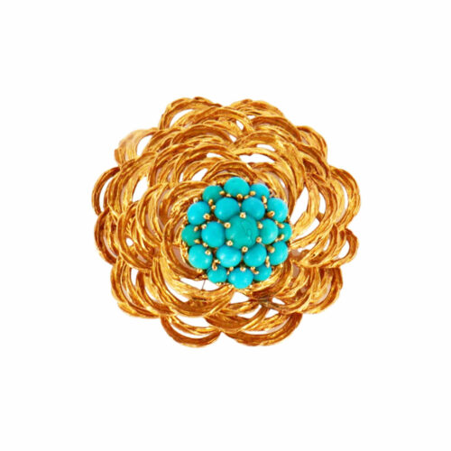 CARTIER Bird's Nest Brooch