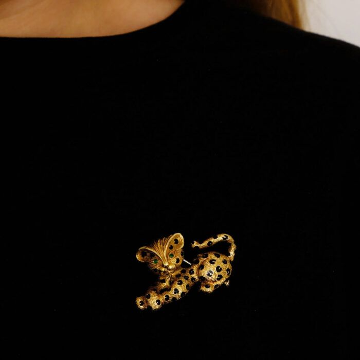 FRED Panther Brooch