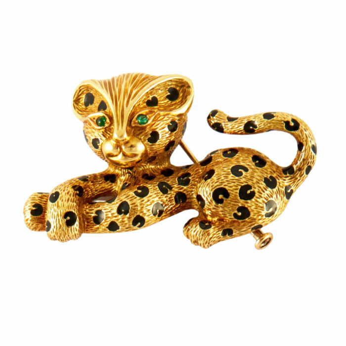 FRED Panther Brooch