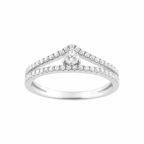 diamond engagement ring white gold