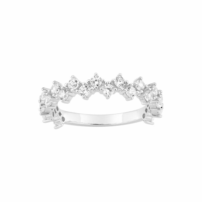 modern wedding band diamond