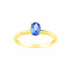 sapphire solitaire ring