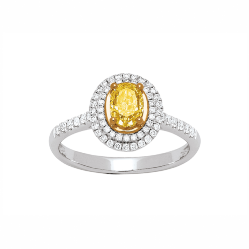 yellow diamond ring