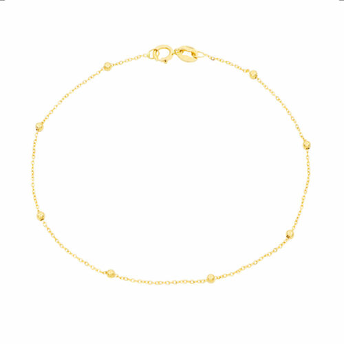 fine gold chain bracelet