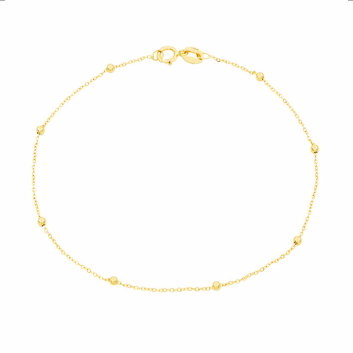 fine gold chain bracelet
