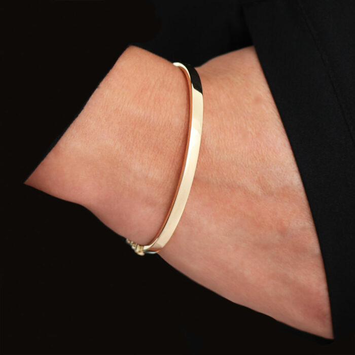 rectangle bracelet gold