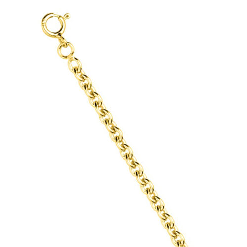 Round Cable gold Bracelet