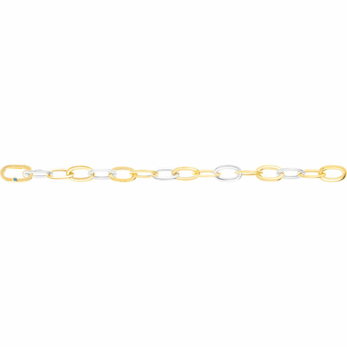 Oval Bicolor Bracelet - Image 2