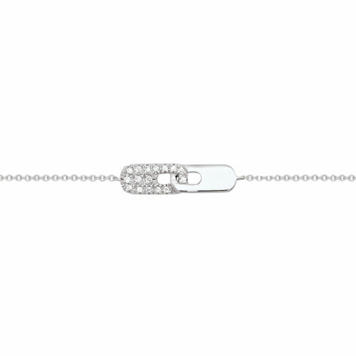 diamond Handcuffs Bracelet