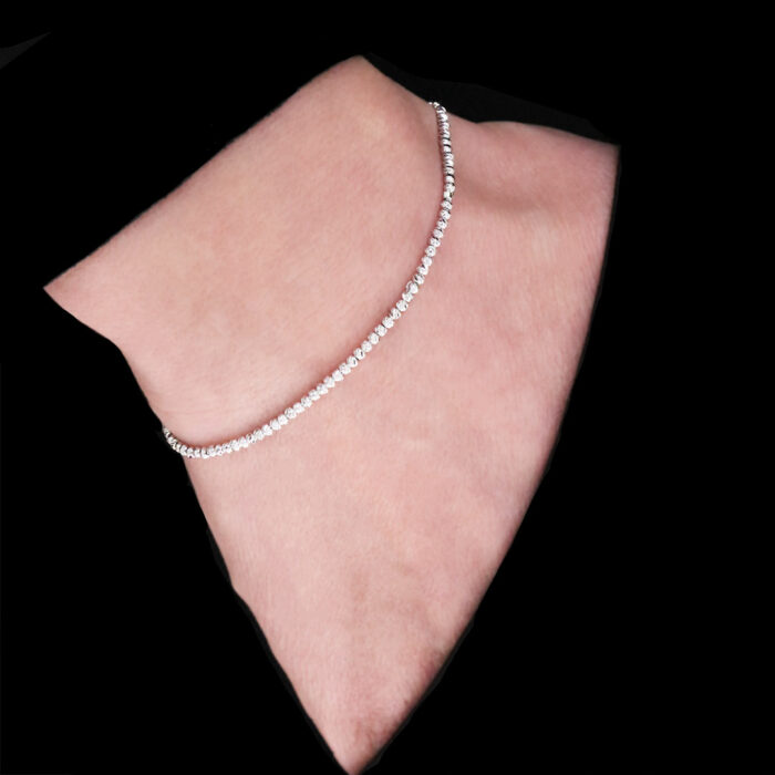 white gold bracelet