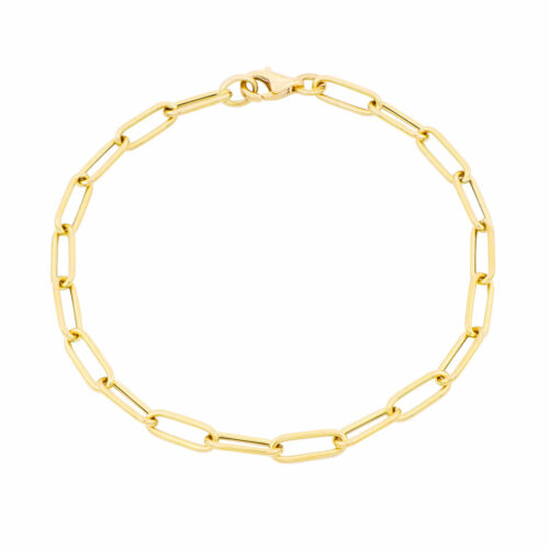 18k gold chain bracelet