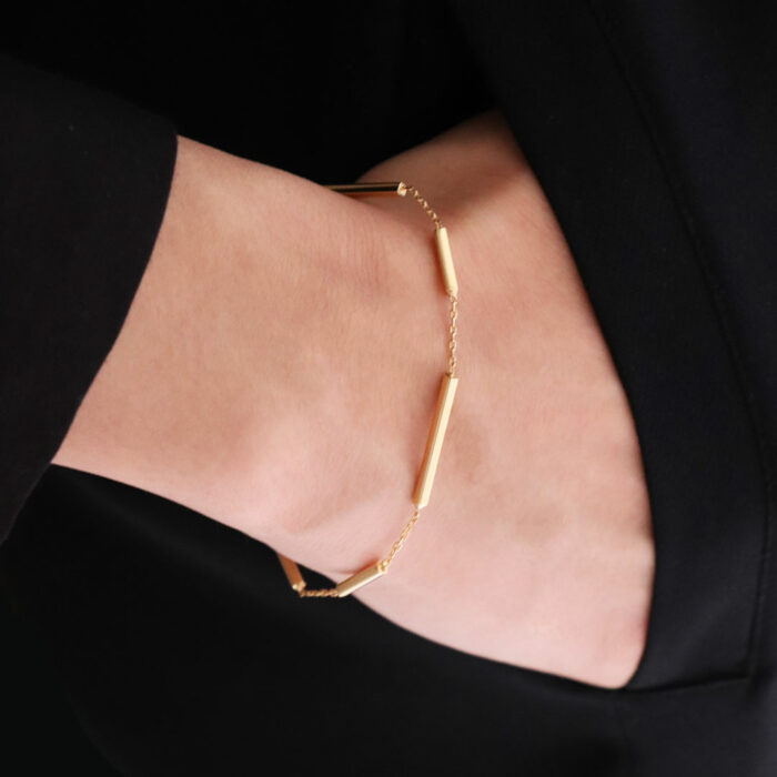 18k gold bracelet women