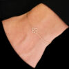 gold clover bracelet