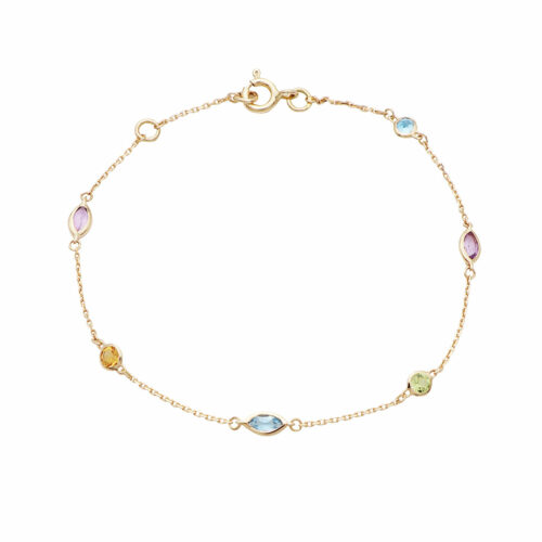 bracelet with gemstones