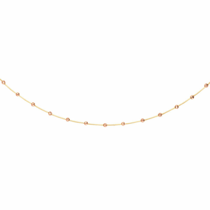 rose gold chain necklace