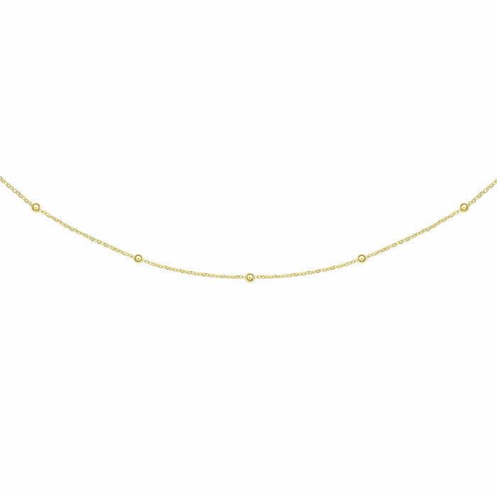 fine chain gold necklace