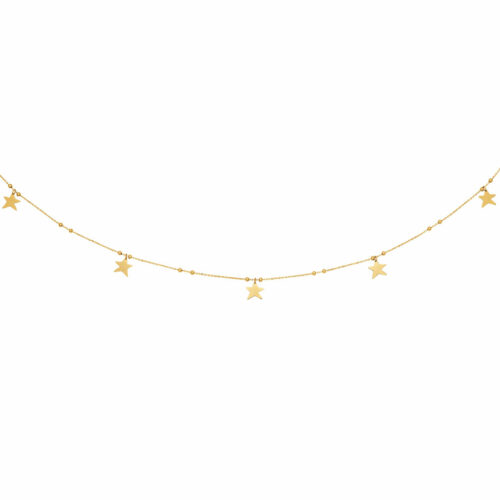 Stars Necklace gold
