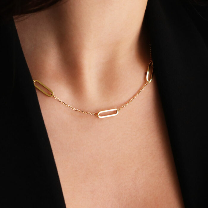 chain gold necklace links