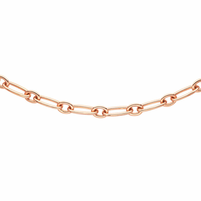 large rose gold chain