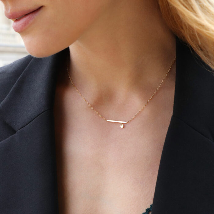 yellow gold necklace