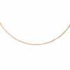 rose gold beads necklace