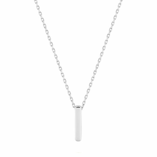 white gold pendant necklace