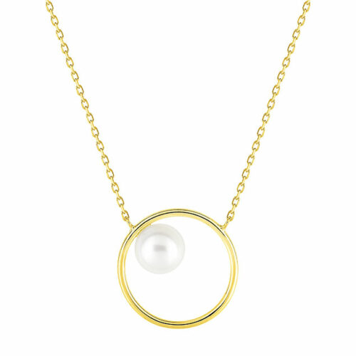 pearl necklace gold