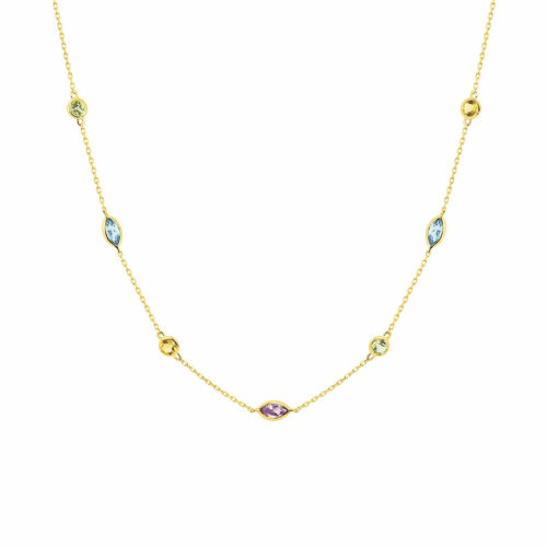 gemstones necklace