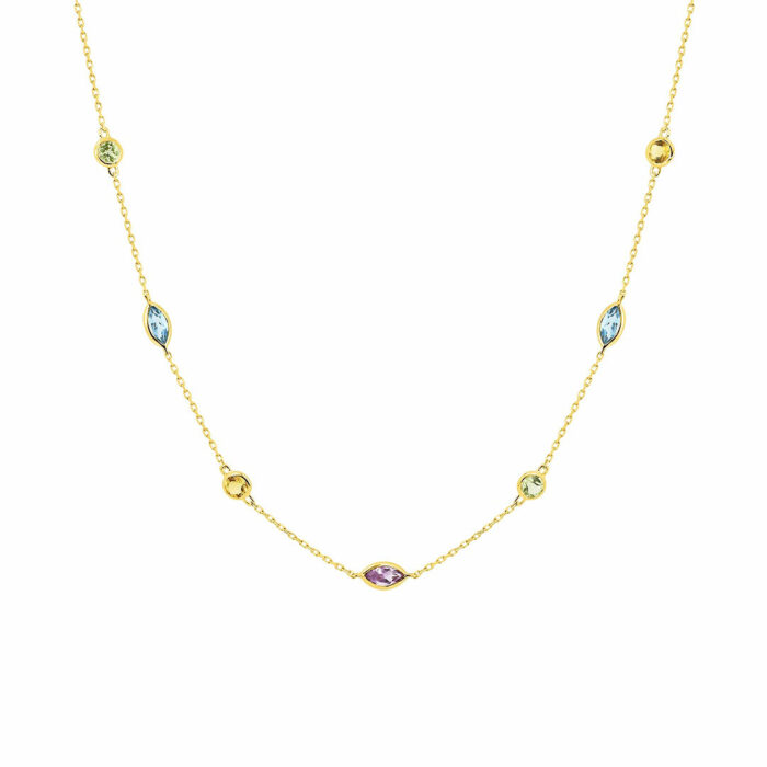 gemstones necklace