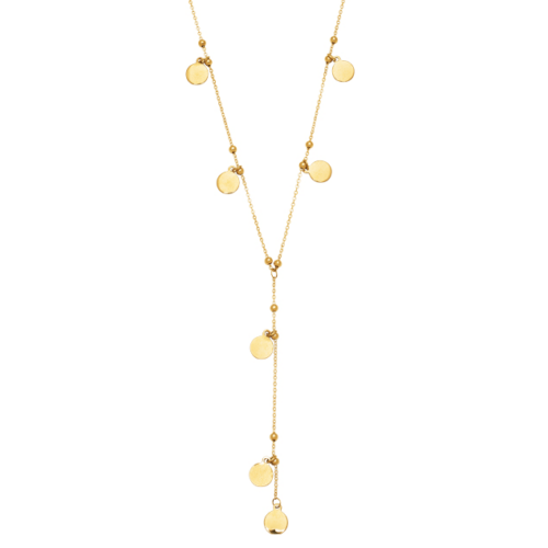 gold diving necklace