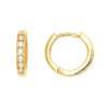 gold small hoop earrings