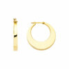 18k gold earrings
