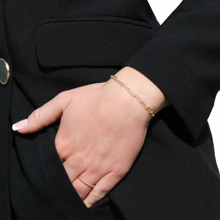 gold chain bracelet