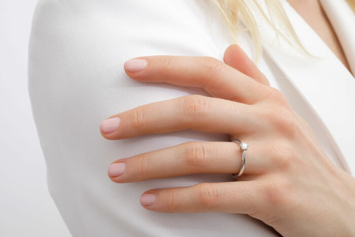 diamond solitaire ring
