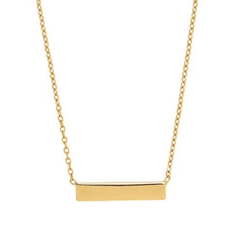 gold necklace