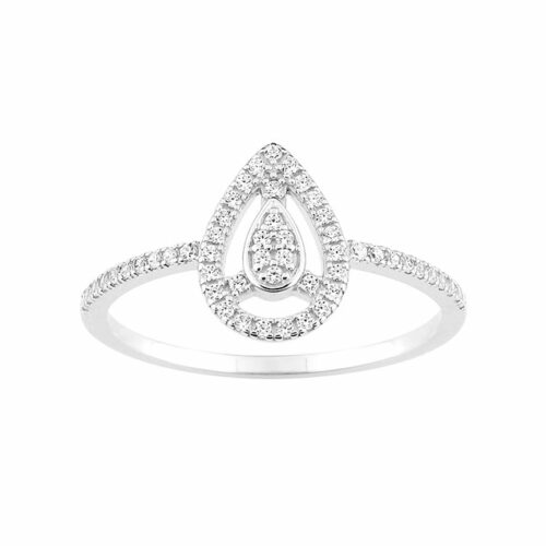 white gold diamond ring woman