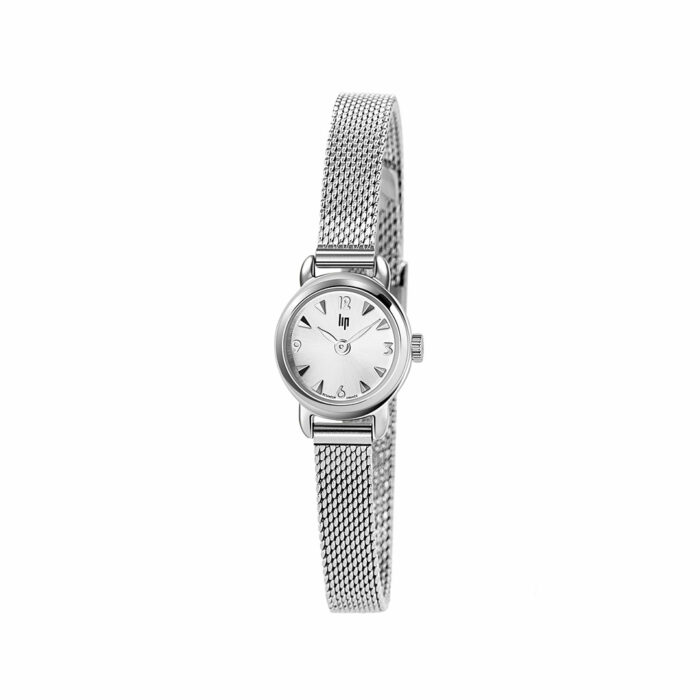 small silver watch women