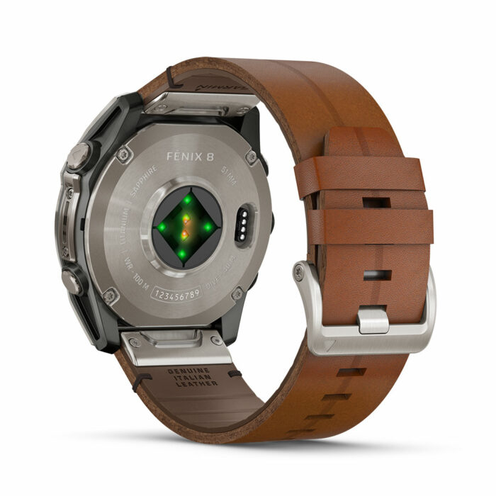 Fenix 8 Amoled Sapphire Titanium 51mm Garmin Watch - Image 6