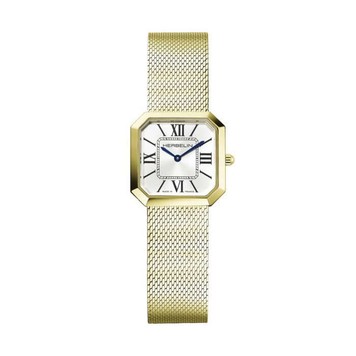 Gold Octogone Watch Herbelin