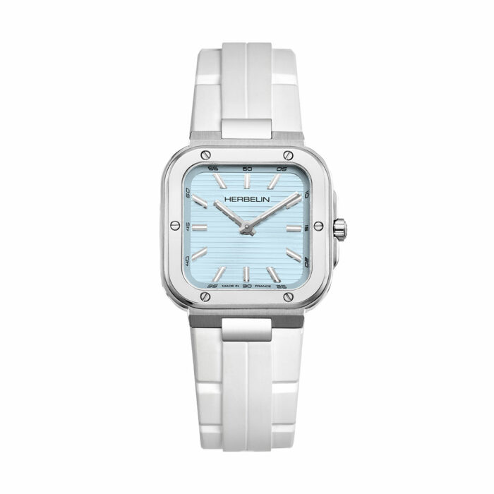Blue Cap Camarat Square Watch Herbelin