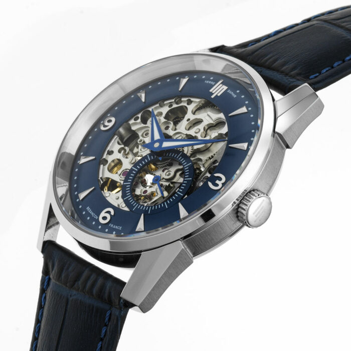 LIP Himalaya Blue Skeleton Watch 671625 - Image 2