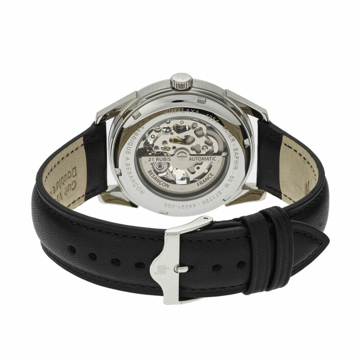 LIP Himalaya Black Skeleton Watch 671626 - Image 3