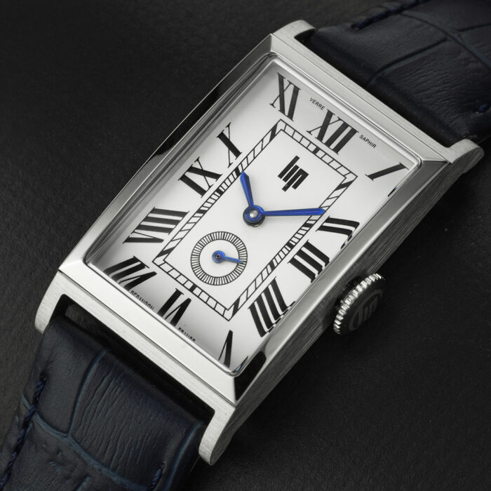 LIP Churchill T18 Watch 671937 Silver with Blue Leather - Image 5