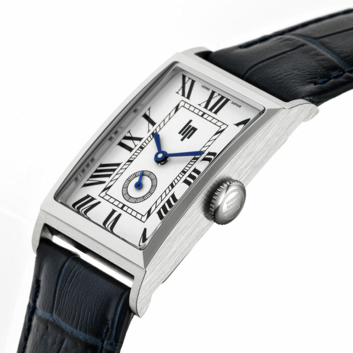 LIP Churchill T18 Watch 671937 Silver with Blue Leather - Image 3