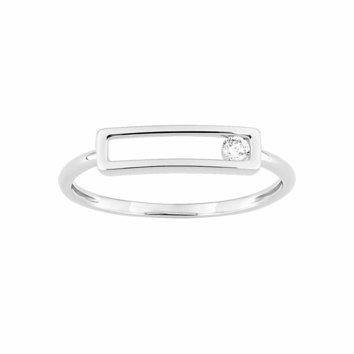 Uno Ring - Diamond Gold