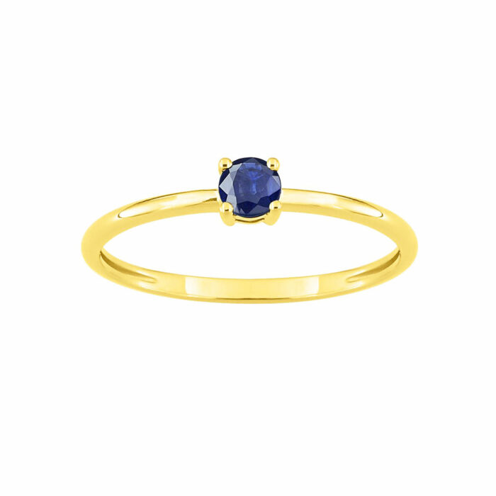 Mon Toi Ring - Sapphire Gold