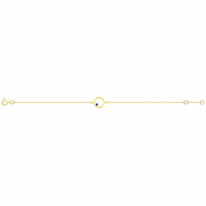 Bracelet Cercle Saphir - Image 3